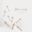 Bonnail × rrieenee Thin Cross Pink Gold