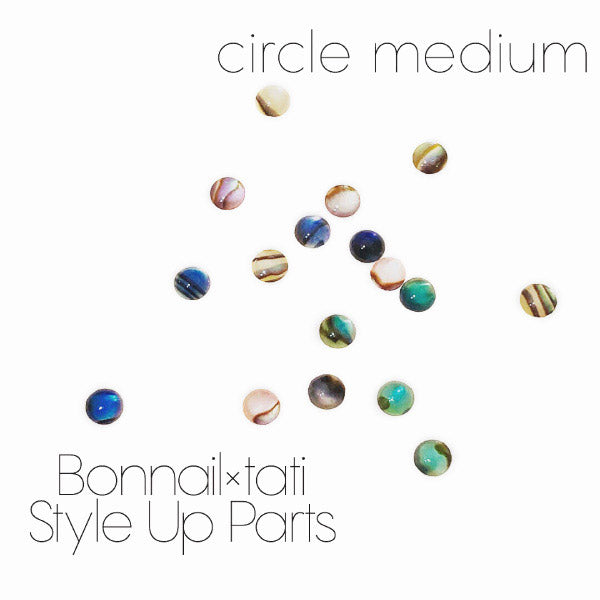 Bonnail × tati Style Up Shell Circle Medium