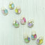 SHAREYDVA Nail Accessories Sherbet Crystal Round Pink