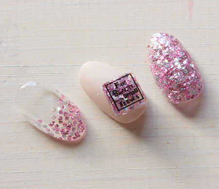 MATIERE Embossed Hologram Pink × Silver