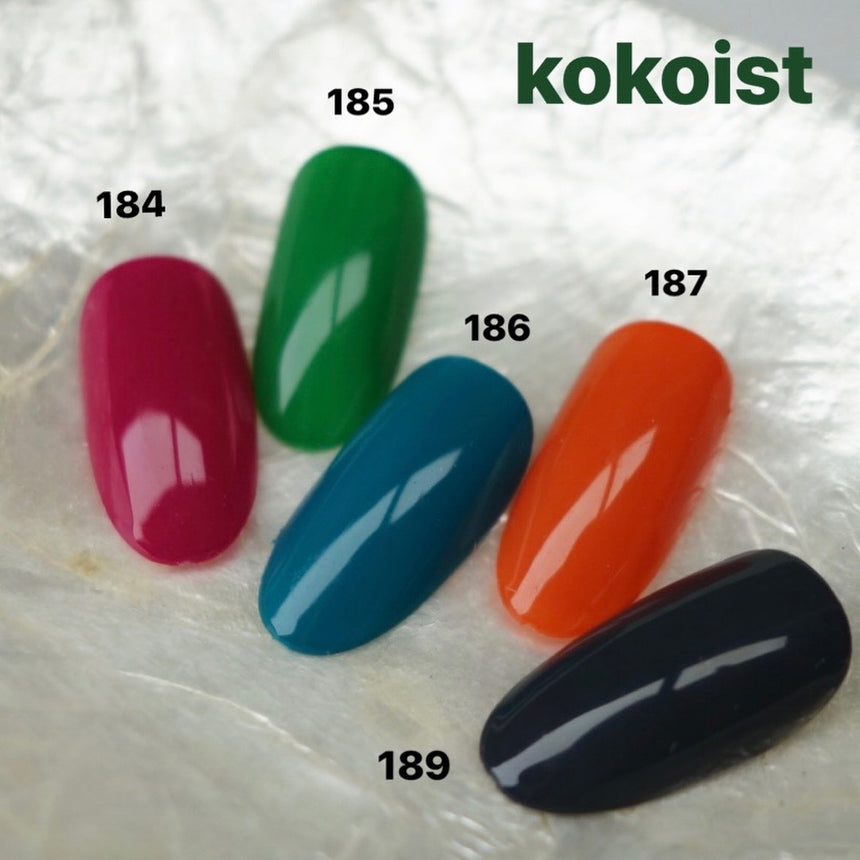 【26890】KOKOIST Excel Line Soak Off Color Gel # E-185 Japanese Green 2.5g