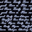 Amaily Nail Sticker No. 2-4 Note Message White