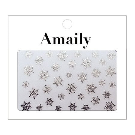 Amaily nail sticker Snow Crystals (S)