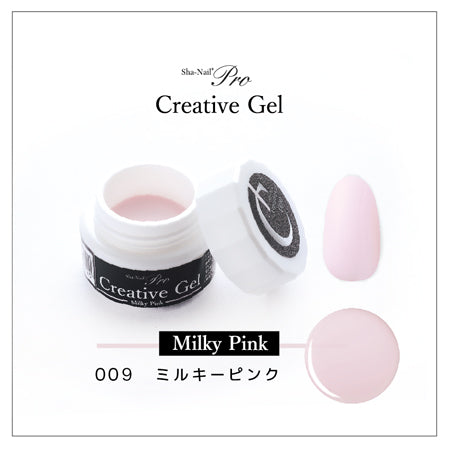 Sha-Nail Pro Creative Gel Milky Pink 009
