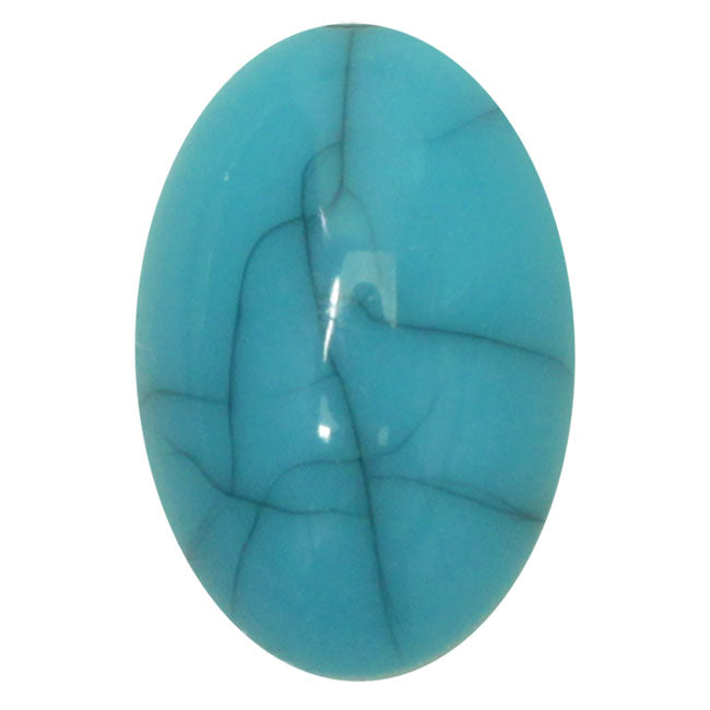 SHAREYDVA Turquoise Stone Oval #1