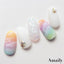 Amaily Nail Sticker No. 2-13 GM White