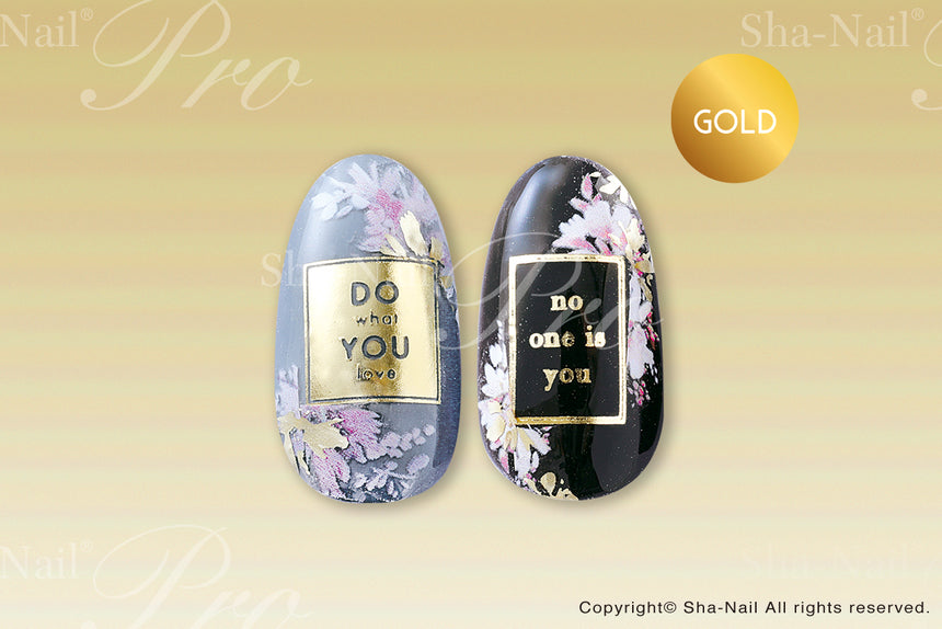 Sha-Nail Plus Label Gold LB-PG