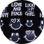 Amaily Nail Sticker No. 3-4 Nico Chan White