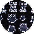 Amaily Nail Sticker No. 3-4 Nico Chan White