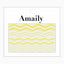 Amaily Nail Sticker No. 5-25 Wave (G)