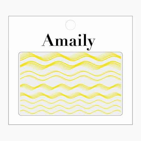 Amaily Nail Sticker No. 5-25 Wave (G)