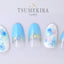 Tsumekira Watercolor Snowflakes 7 NN-YUK-701