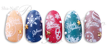 [10039]  Sha-Nail Pro Ornament Snow OS-001