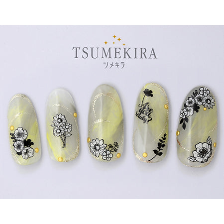 Tsumekira Monotone Flower NN - MTF - 101