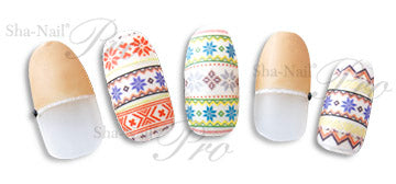 Sha-Nail Pro Nordic & Check Pattern (Vivid Tone) NCP-001