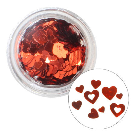 Charlon inside Out Heart Mix Red