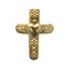 Putiel Nail Parts Heart Cross Gold