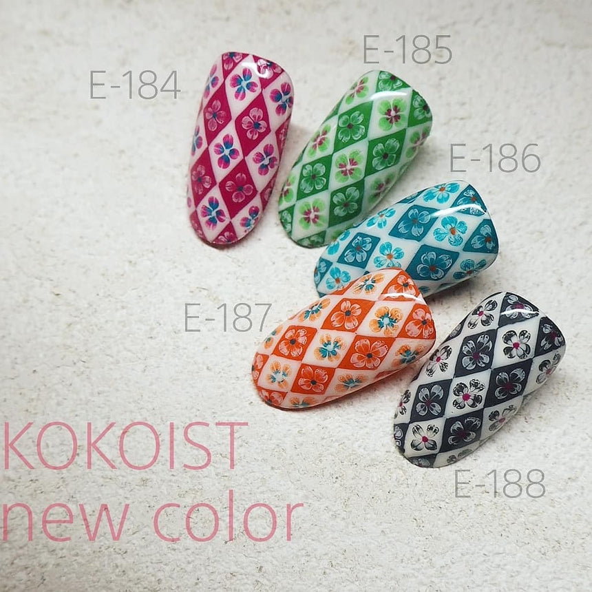 【26893】KOKOIST Excel Line Soak Off Color Gel  # E-188 Japanese Charcoal 2.5g