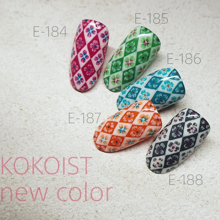 【26889】KOKOIST Excel Line Soak Off Color Gel # E-184 Japanese Magenta 2.5g