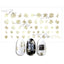 Sha-Nail Plus Nuance Flower Mat Champagne Gold NF-PMCG