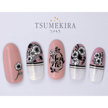 Tsumekira Monotone Flower NN - MTF - 101