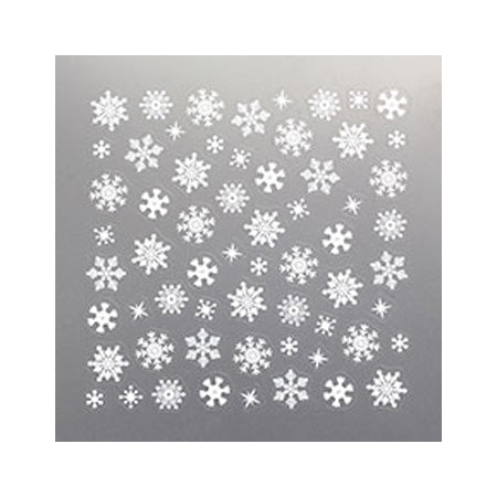 SHAREYDVA Nail Seal Snow Crystal White