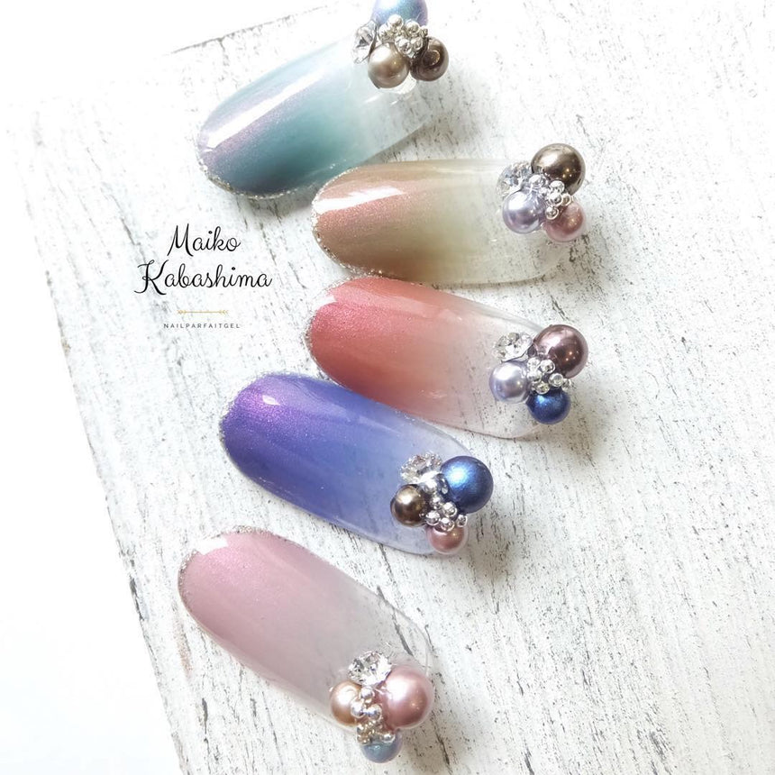 【27417】NailParfait Color Gel A40 Aurora Veil Bear 2g