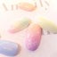 Amaily Nail Sticker No. 3-4 Nico Chan White
