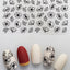 Amaily Nail Sticker No. 1-13 Poppy Black