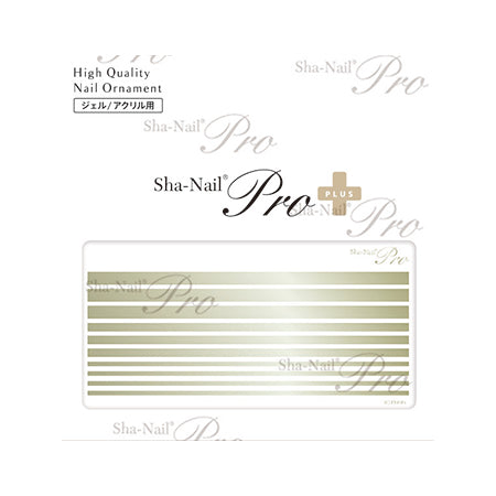 Sha-Nail Plus Bold Lines Champagne Gold BL-PCG