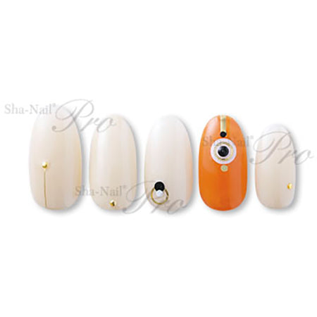 Sha-Nail Plus Circle & Square Pink Gold CS-PG