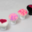 SHAREYDVA Heart Duster Brush White x Pink