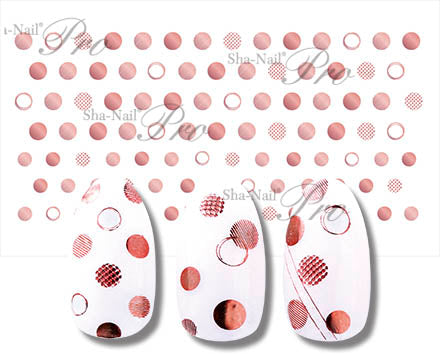 Sha-Nail Plus Sticker Pink Gold SD-PPG