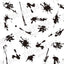 TSUMEKIRA Nail Sticker tati Produce Beat Black NN-TAT-101