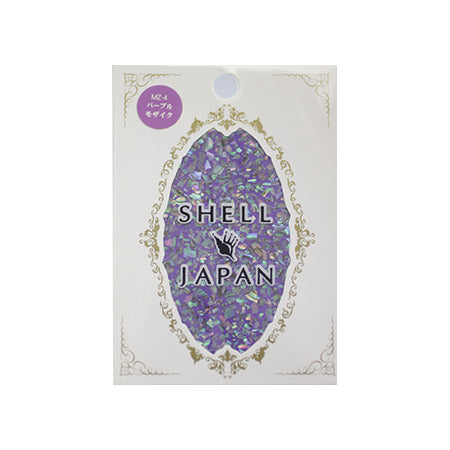 SHELL JAPAN Shell Sticker Purple Mosaic
