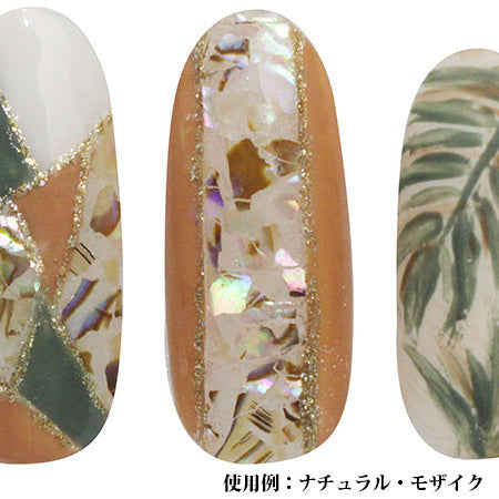 SHELL JAPAN Shell Sticker Purple Mosaic