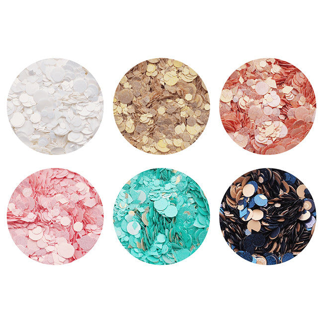 Nail accessories multi-color hologram  6-color set A