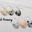 Nail accessories multi-color hologram  6-color set B