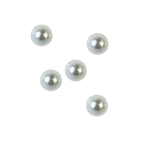 SHAREYDVA White Pearl Half Round 2mm 100P