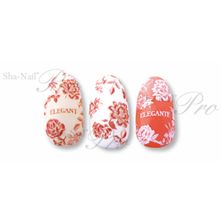 Sha-Nail Pro Drawing Flower Red DFL-002