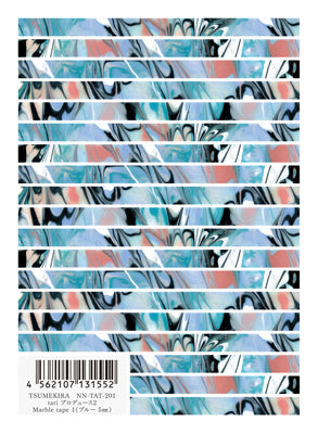 TSUMEKIRA Nail Sticker tati Produce 2 Marble Tape1 NN-TAT-201