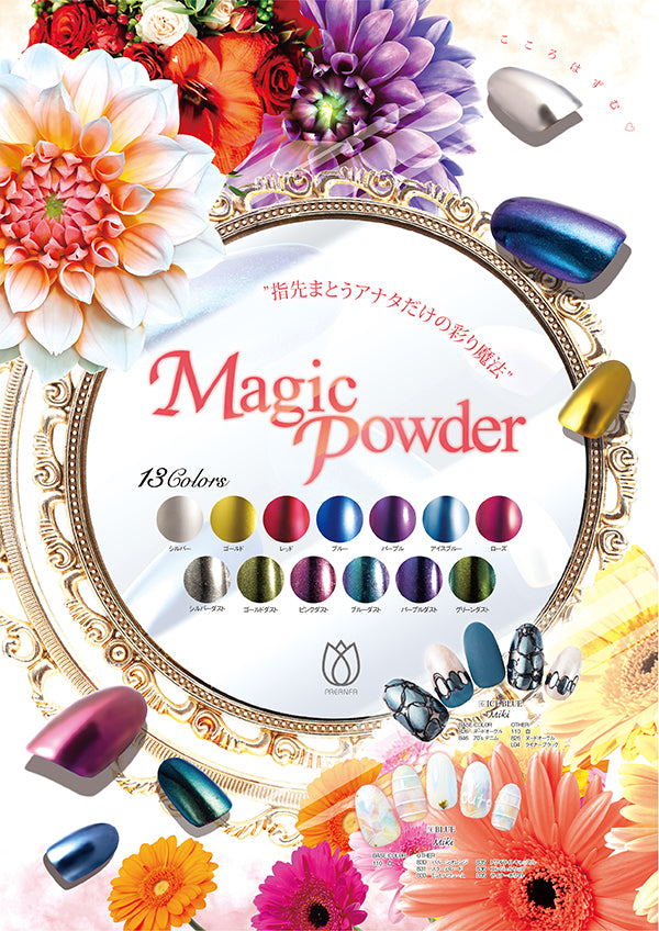 PREGEL Magic Powder With Sponge Chips Sliver Dust