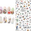 Sha-Nail Pro Line Design Flowers LDF-001 85mm x 123mm
