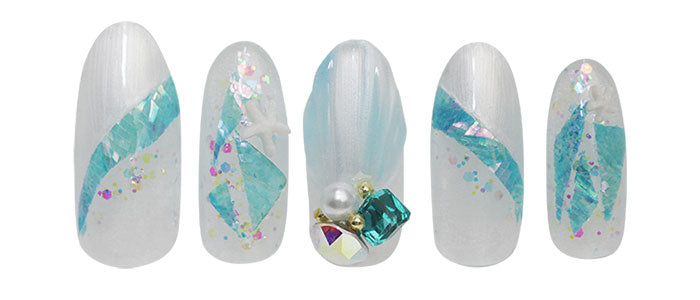 SHELL JAPAN Crashed Shell Summer White