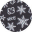 Amaily Nail Sticker No. 3-10 Snowflakes