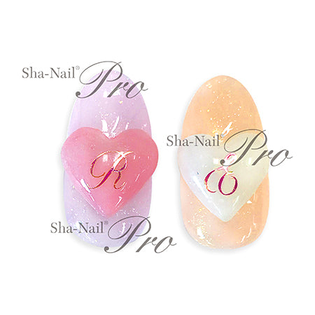 Sha-Nail Plus Script Alphabet Pink Gold