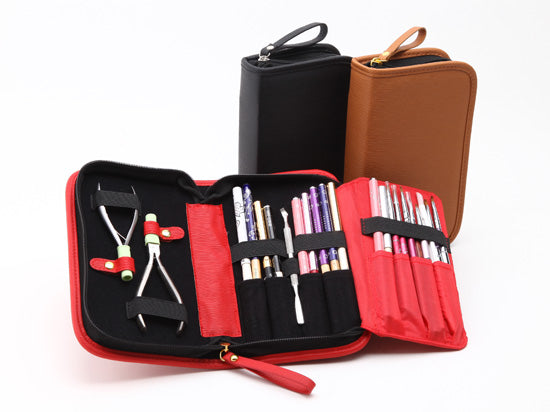 History History Nipper & Brush Case Brown