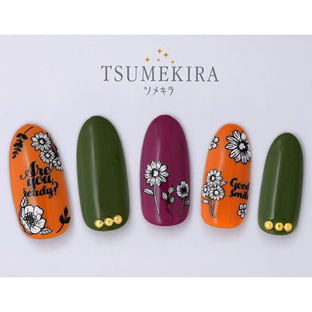 Tsumekira Monotone Flower NN - MTF - 101