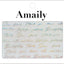 Amaily nail seal No. 8-15 Letter (OS)
