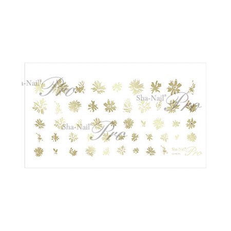 Sha-Nail Plus Nuance Flower Mat Champagne Gold NF-PMCG